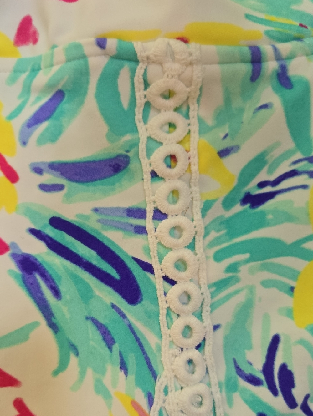 Aryeh Collection Tropical Print Swim/Leisure  Resort Wear Skort - Picture 4 of 10